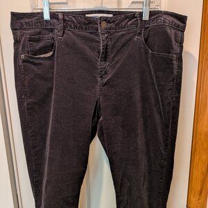 Black Old Navy Velvet Rockstar Skinny Jeans